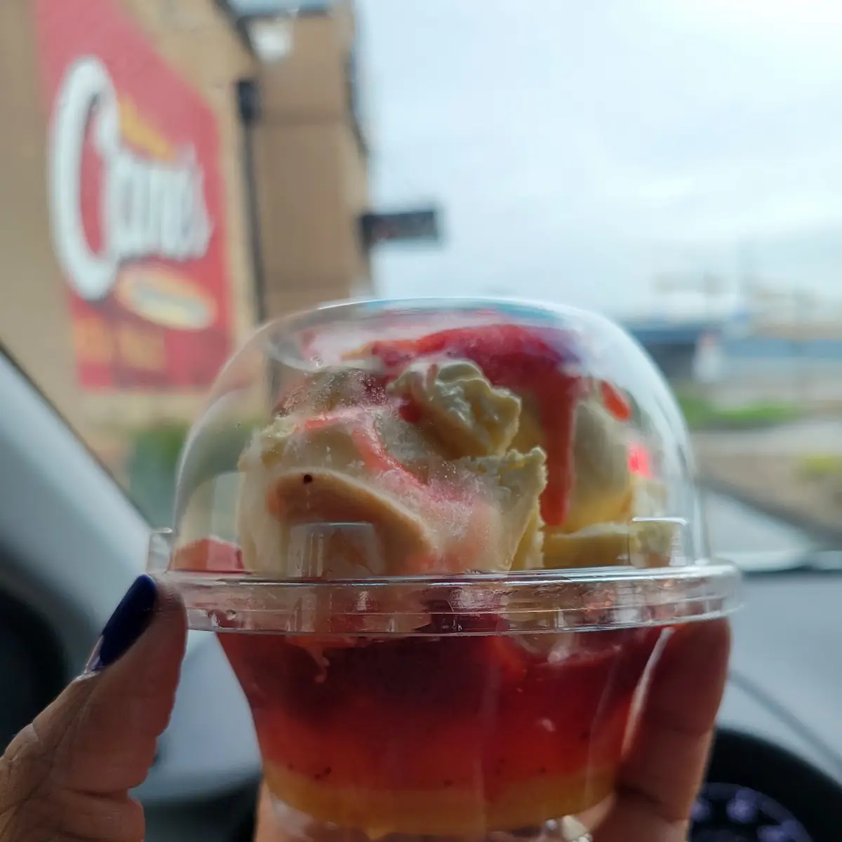 Strawberry Shortcake Sundae