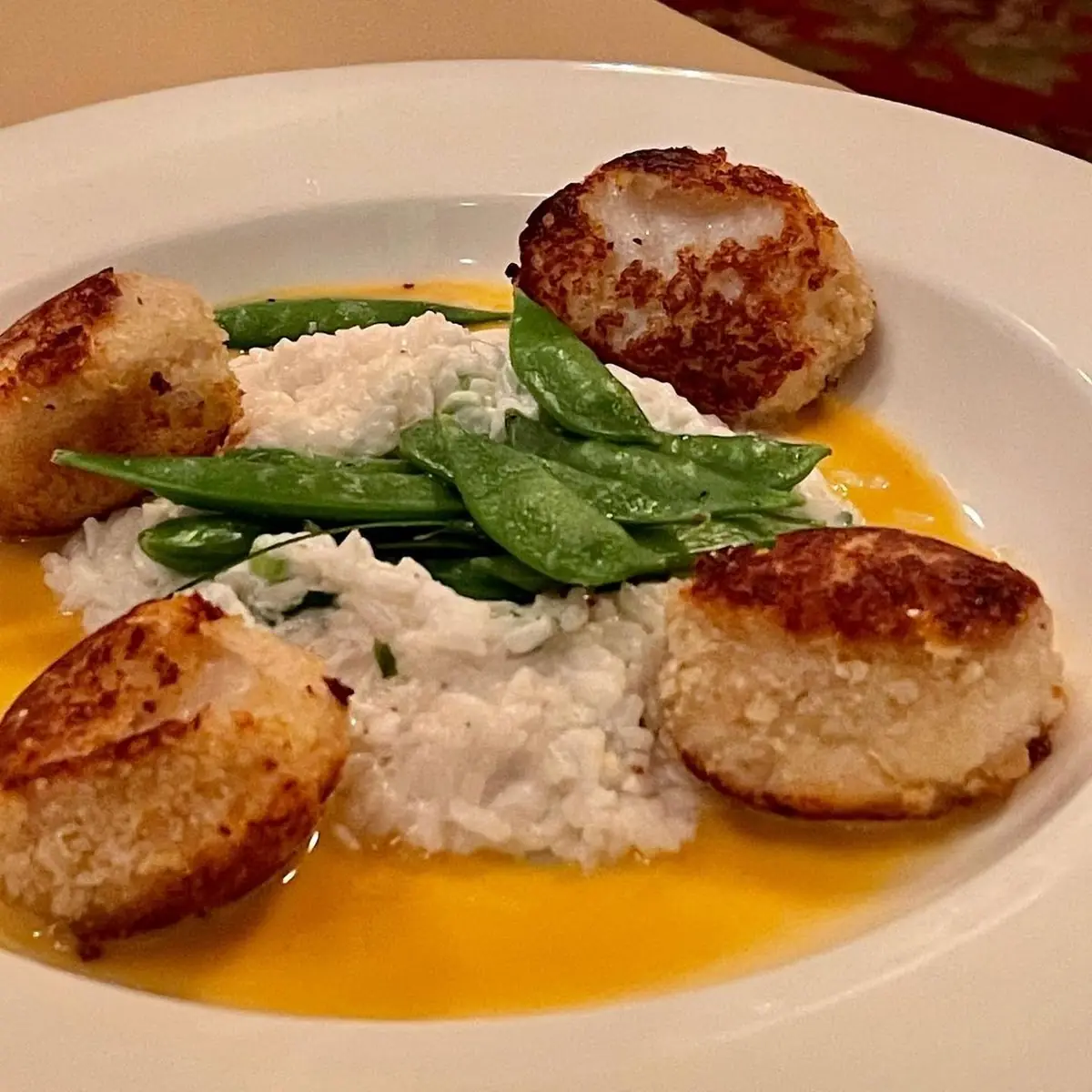 Pan-Seared Sea Scallops