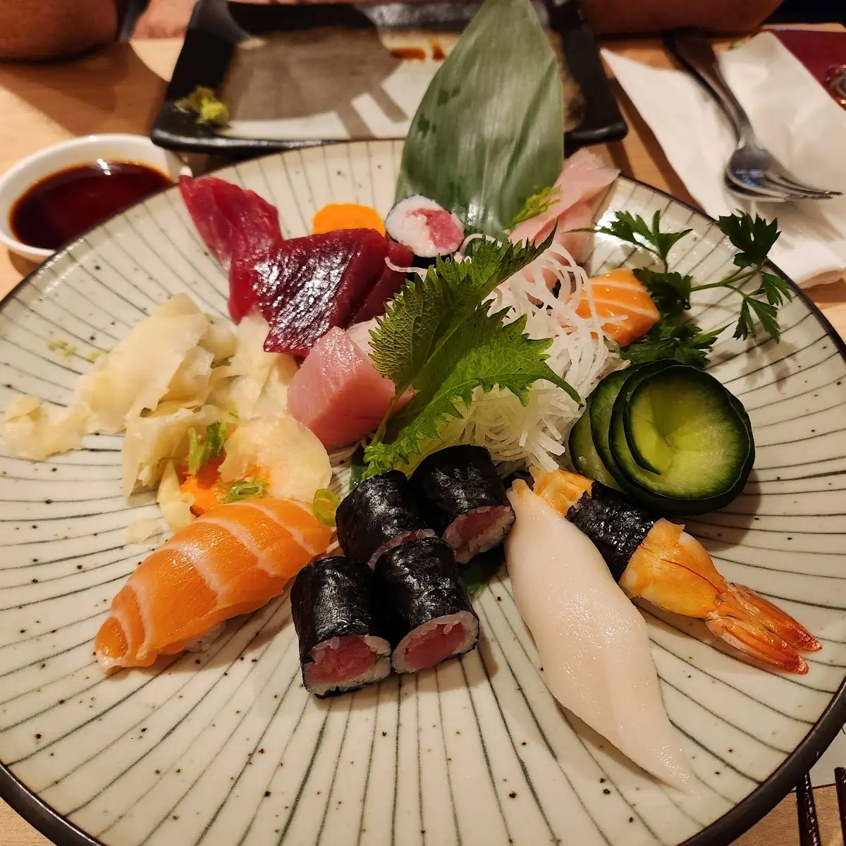 Sushi and Sashimi Combo