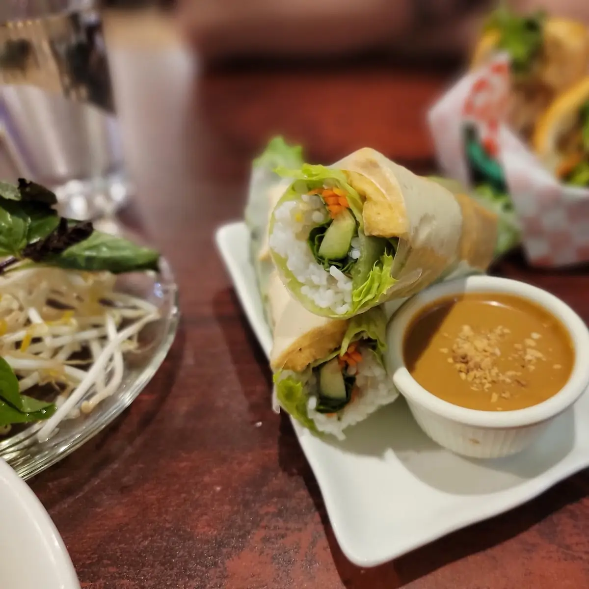 Tofu Spring Rolls