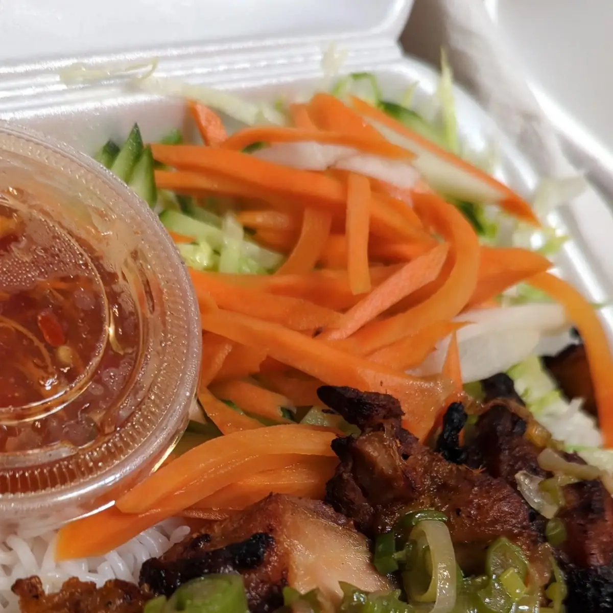Lemongrass Chicken with Vermicelli