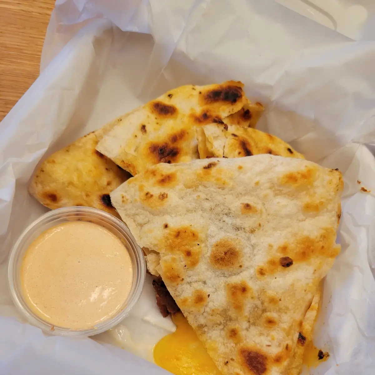 Quesadilla with Brisket