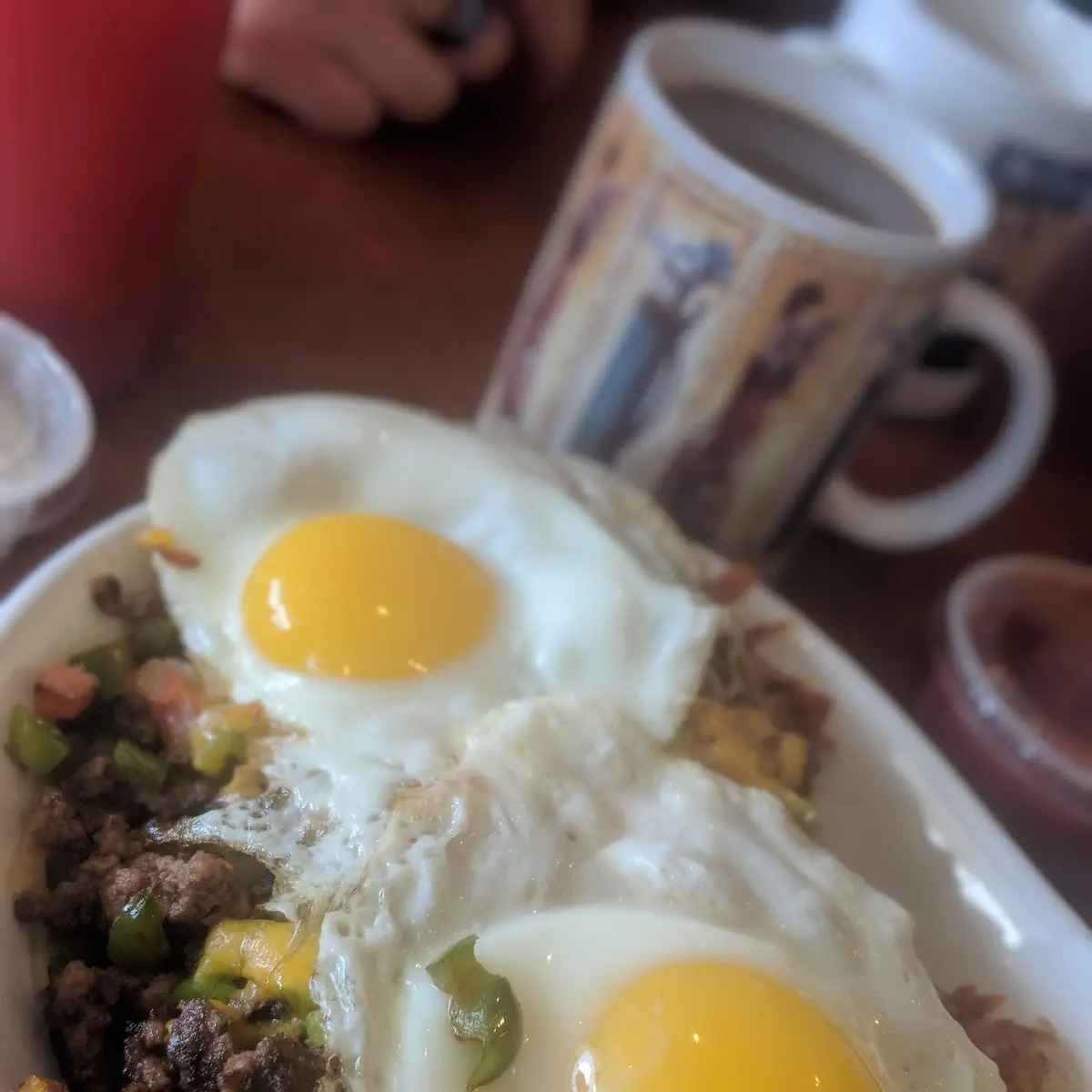 Corned Beef Hash and Eggs