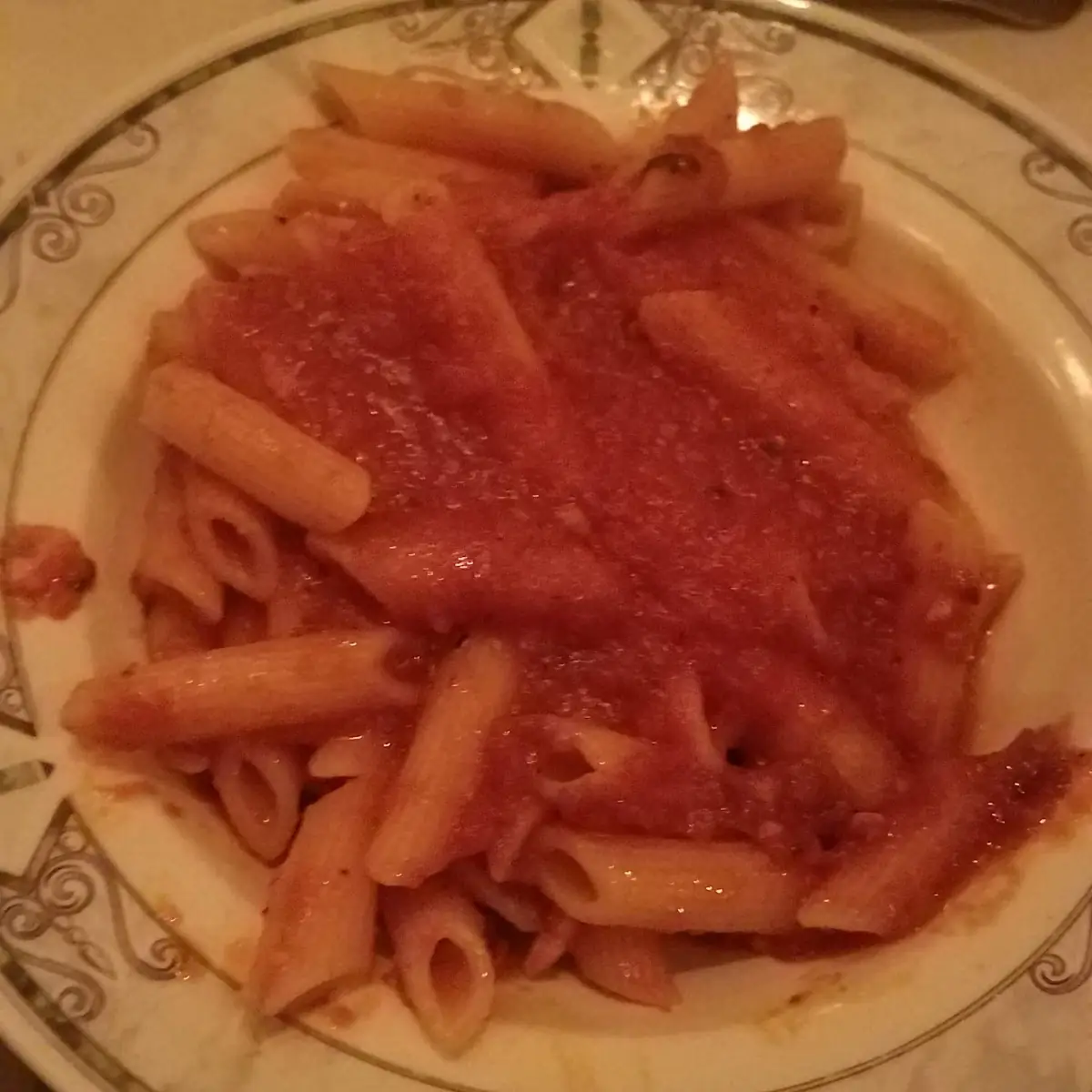 Rigatoni Vodka Sauce