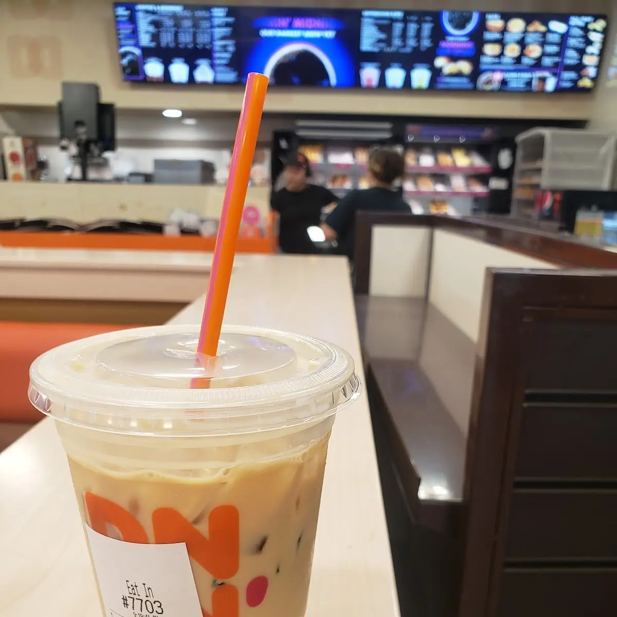 Iced Caramel Latte