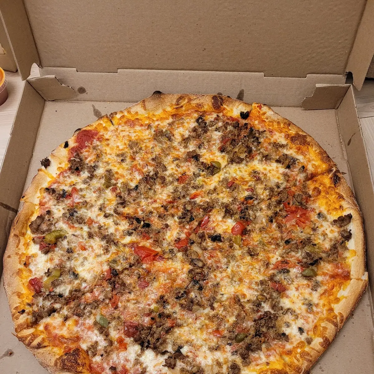 Philly Cheesesteak Pizza
