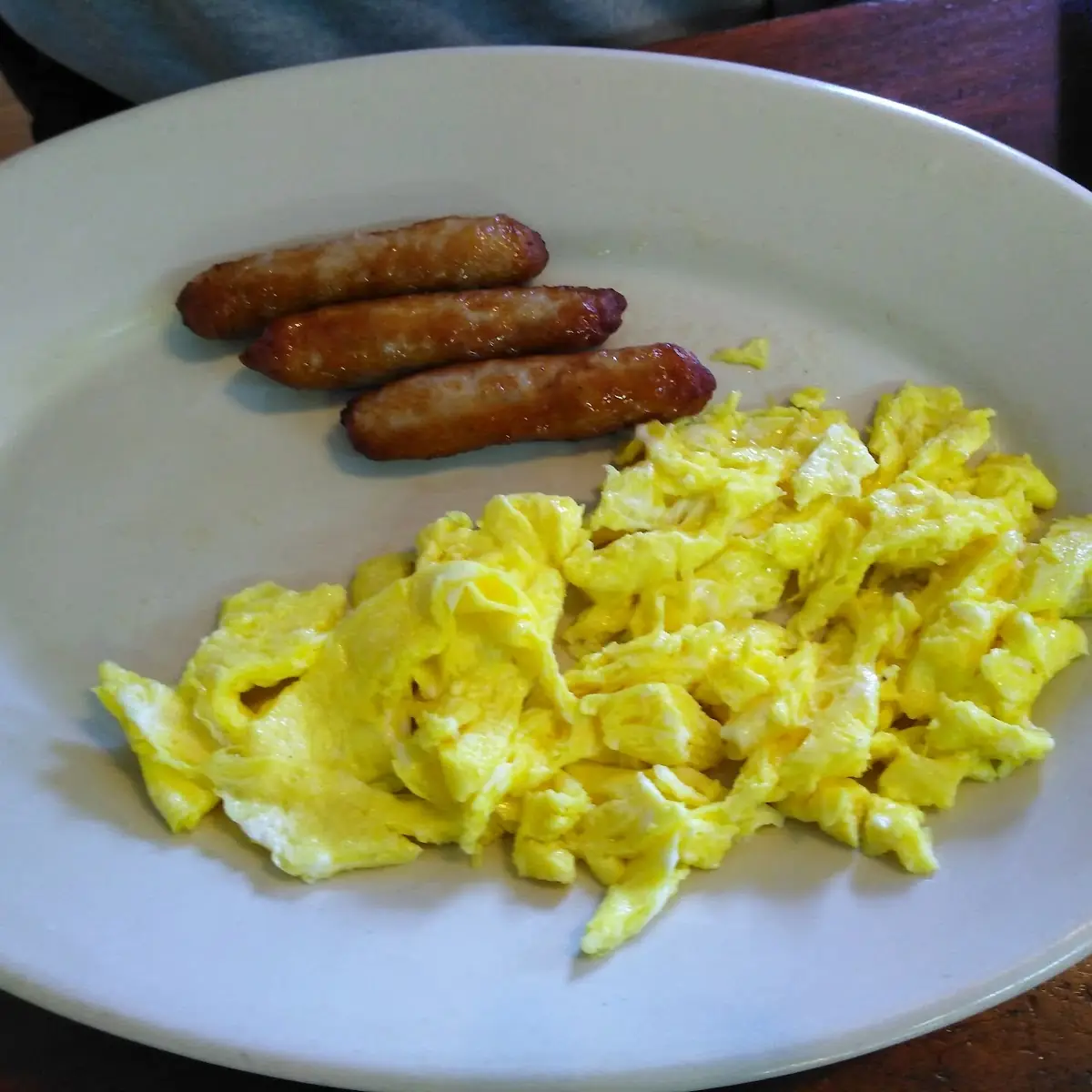Sausage & Cheese Omelette