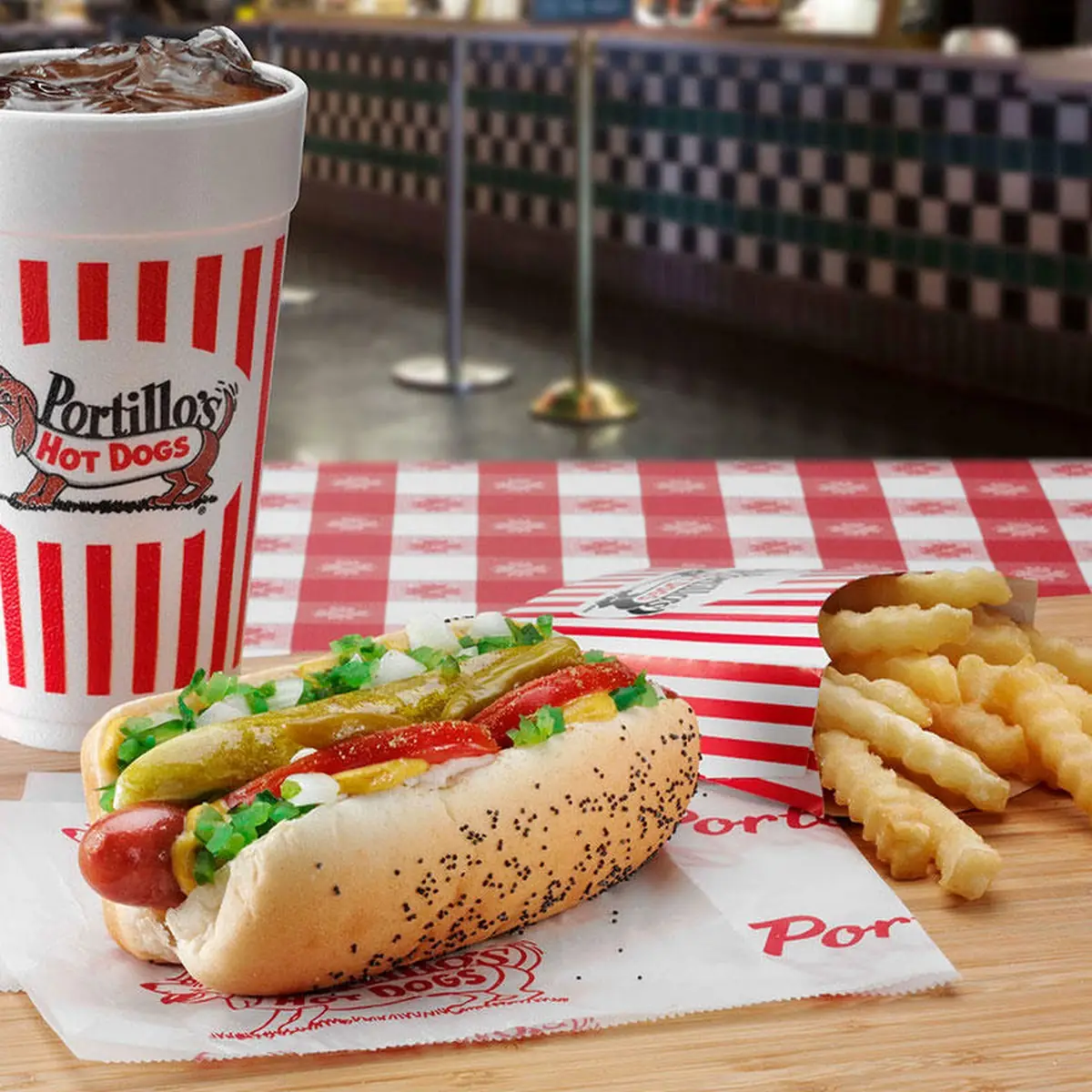 Famous Meal 2 Two Hot Dogs