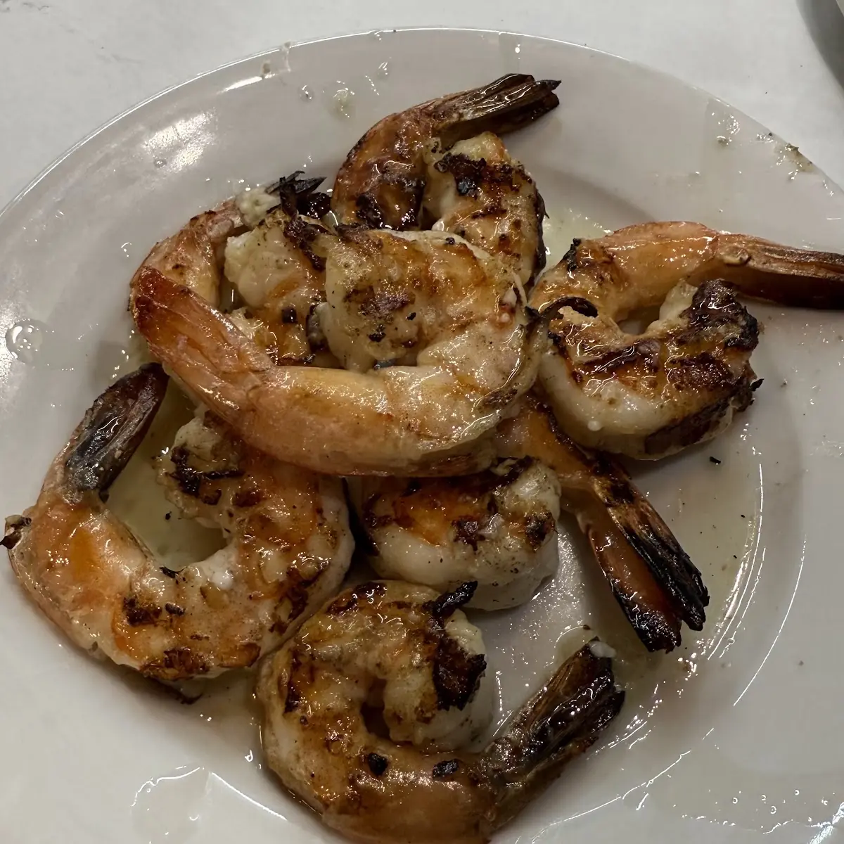 Grilled Shrimp with Garlic Butter Sauce
