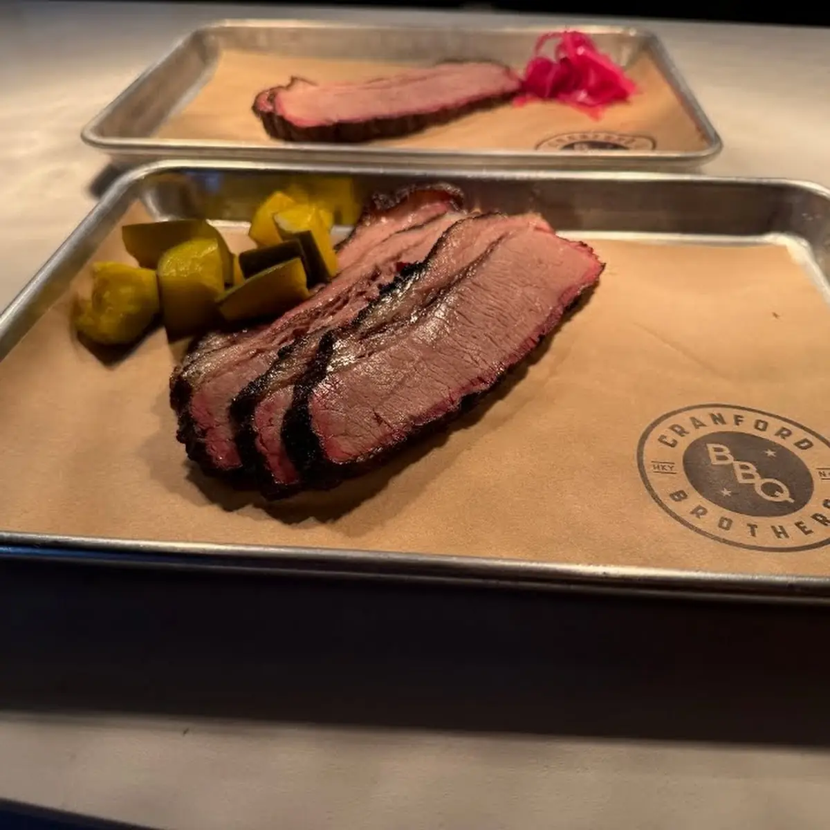 Beef Brisket and Chopped BBQ