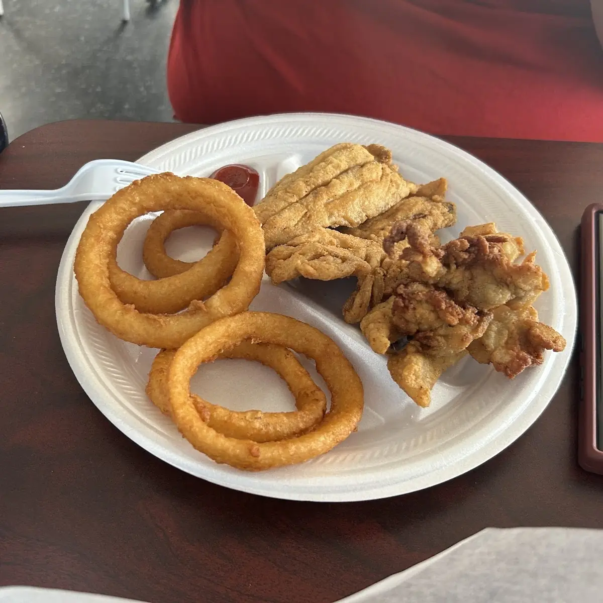 Shrimp and Onion Rings