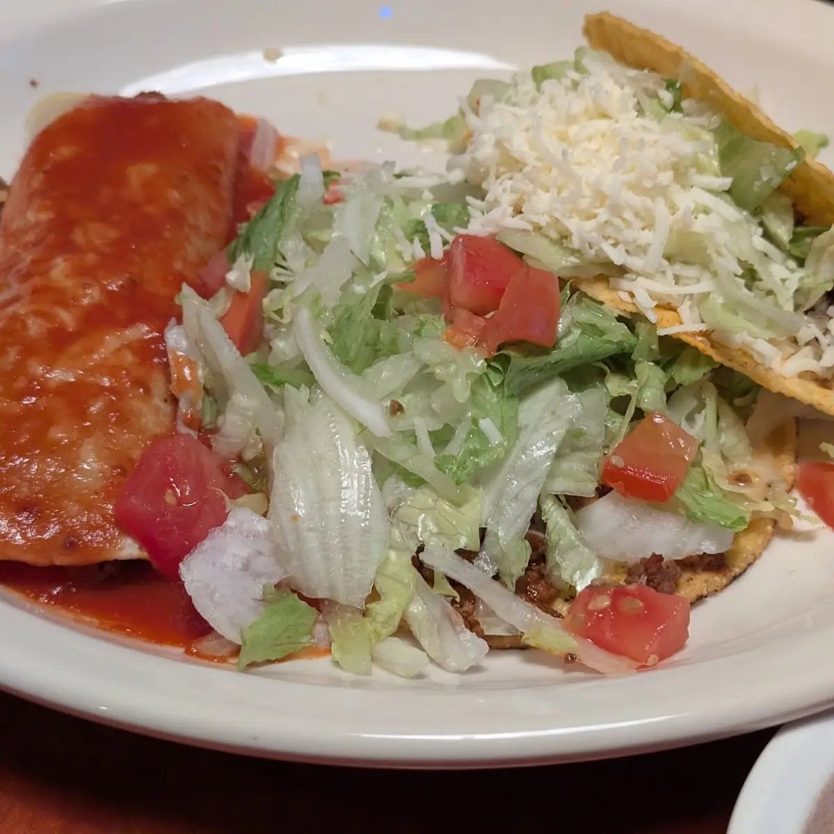Enchiladas En Mole Sauce
