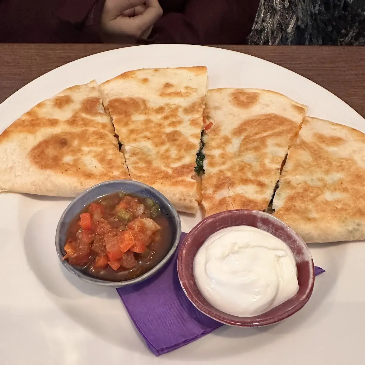 Veggie Quesadillas, The Montrose Local