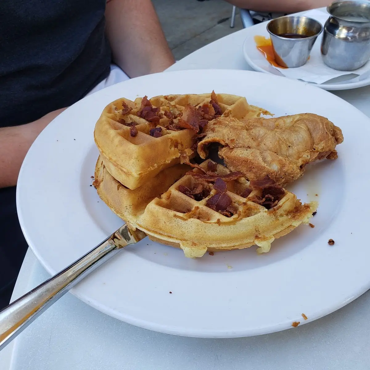 Hot Chicken and Waffles