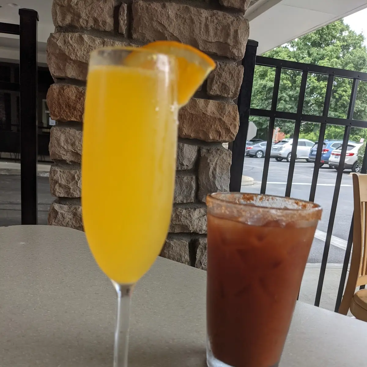 Mimosa and Bloody Mary