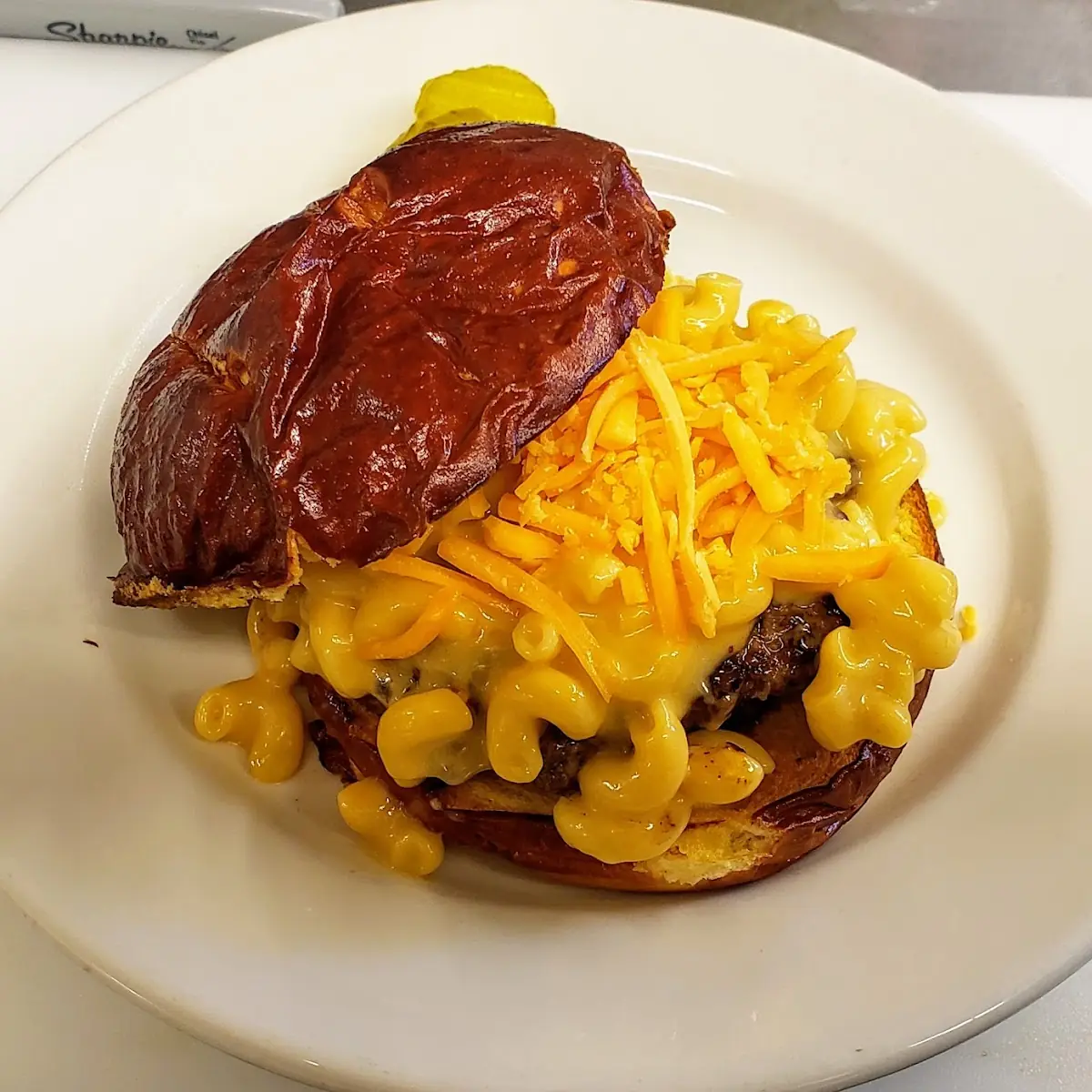 Mac and Cheese Burger