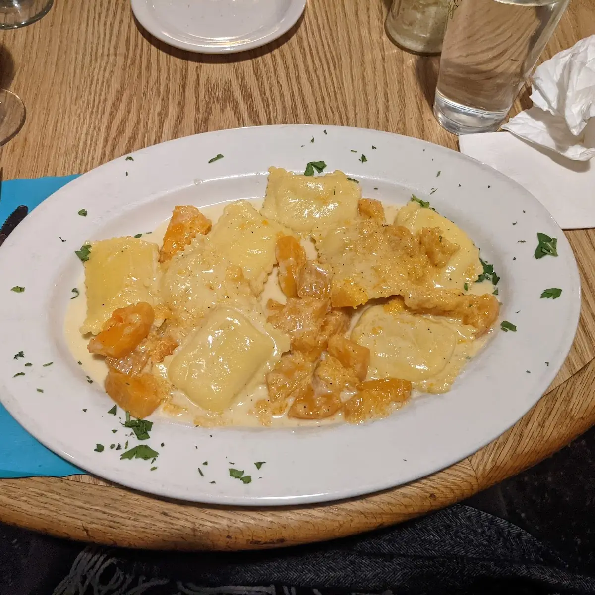 Butternut Squash Ravioli
