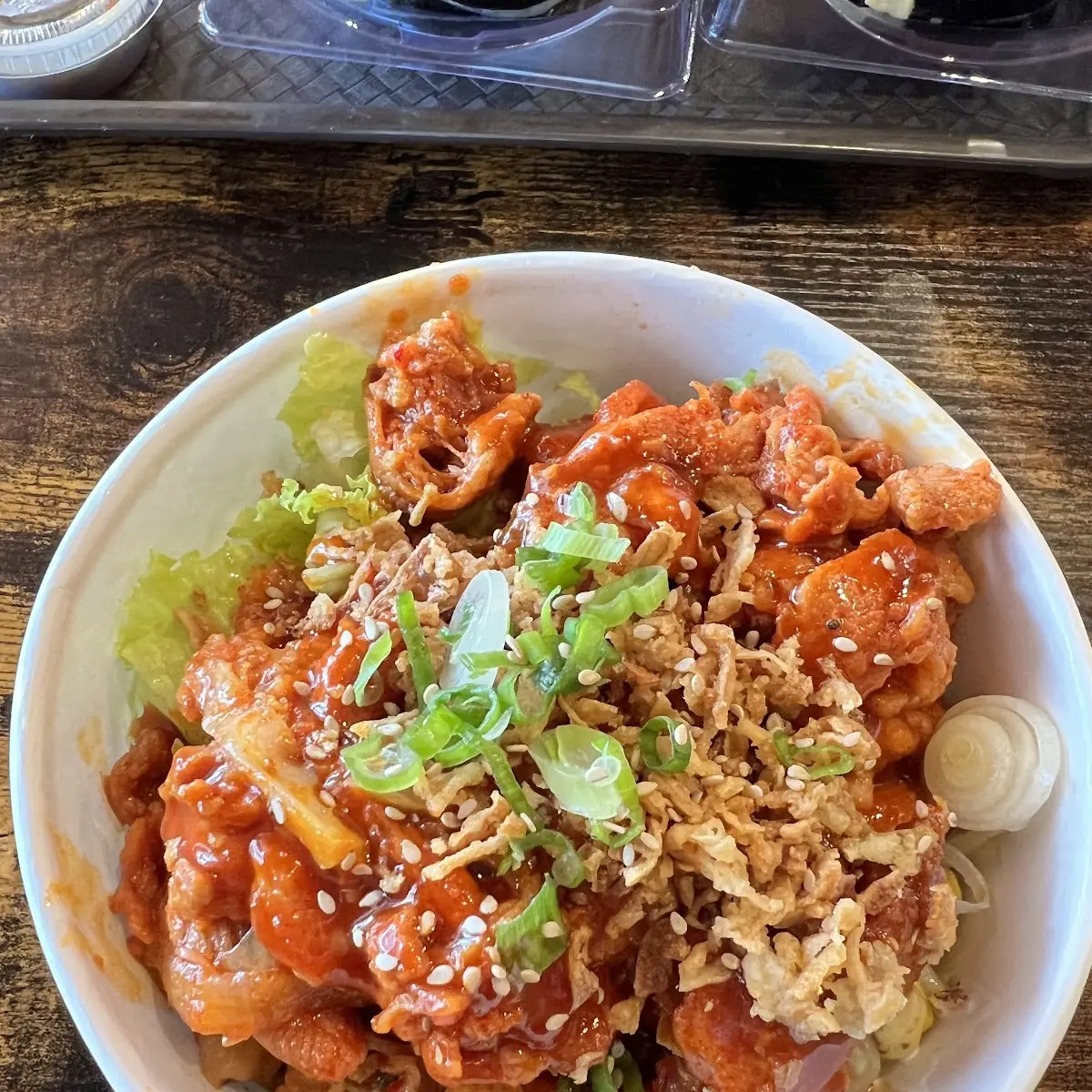 Spicy Pork Rice Bowl