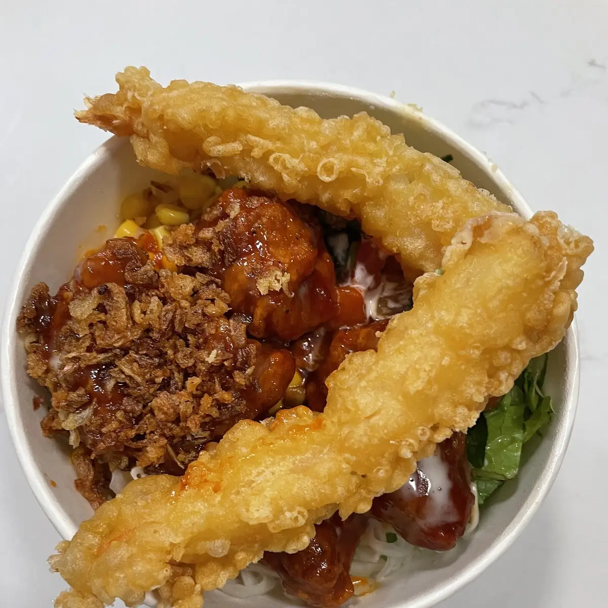 Tempura Shrimp Kimbop