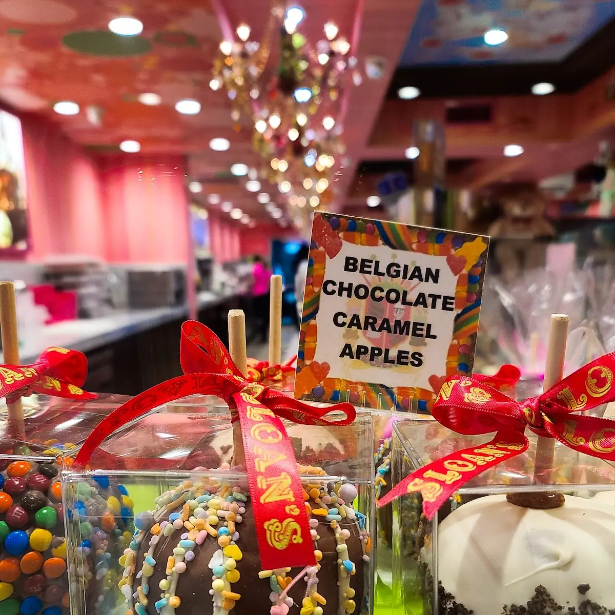 Belgian Chocolate Caramel Apples