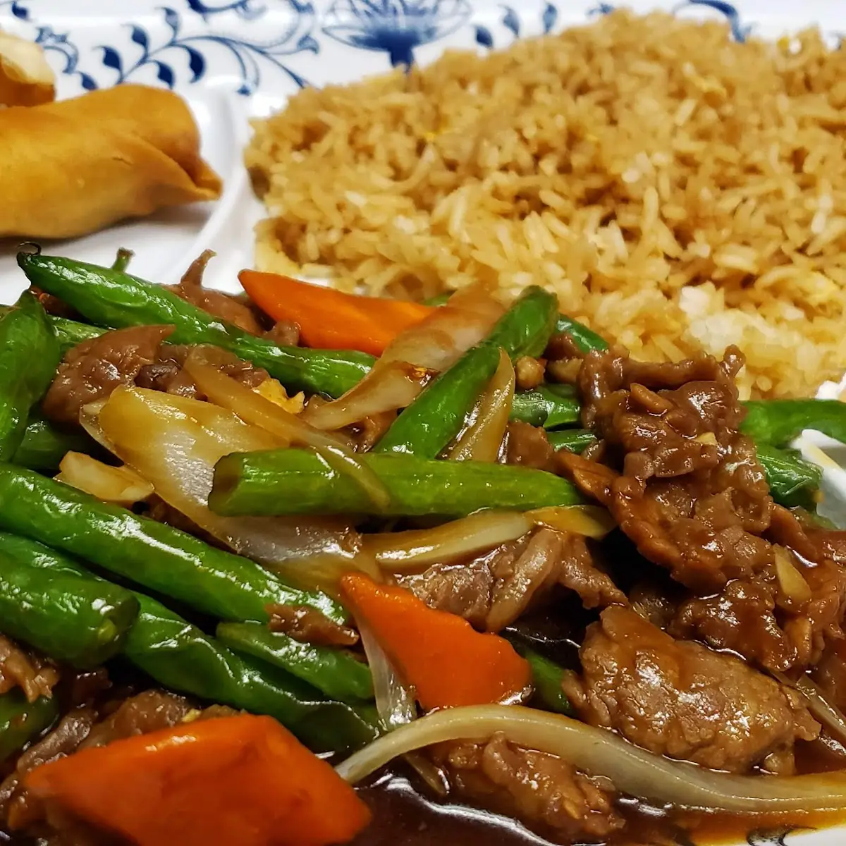Beef with Green Beans