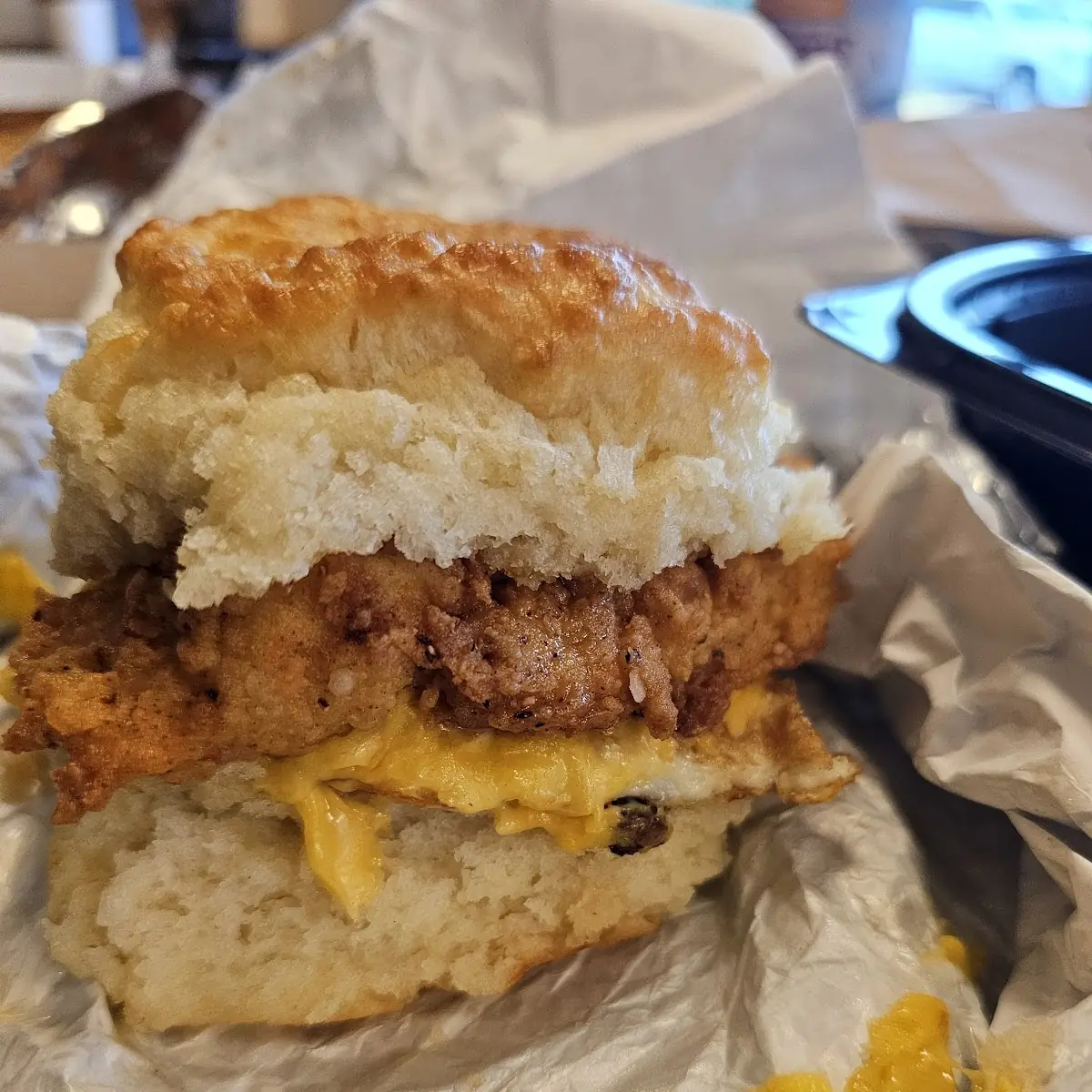 Sausage Egg & Cheese Biscuit