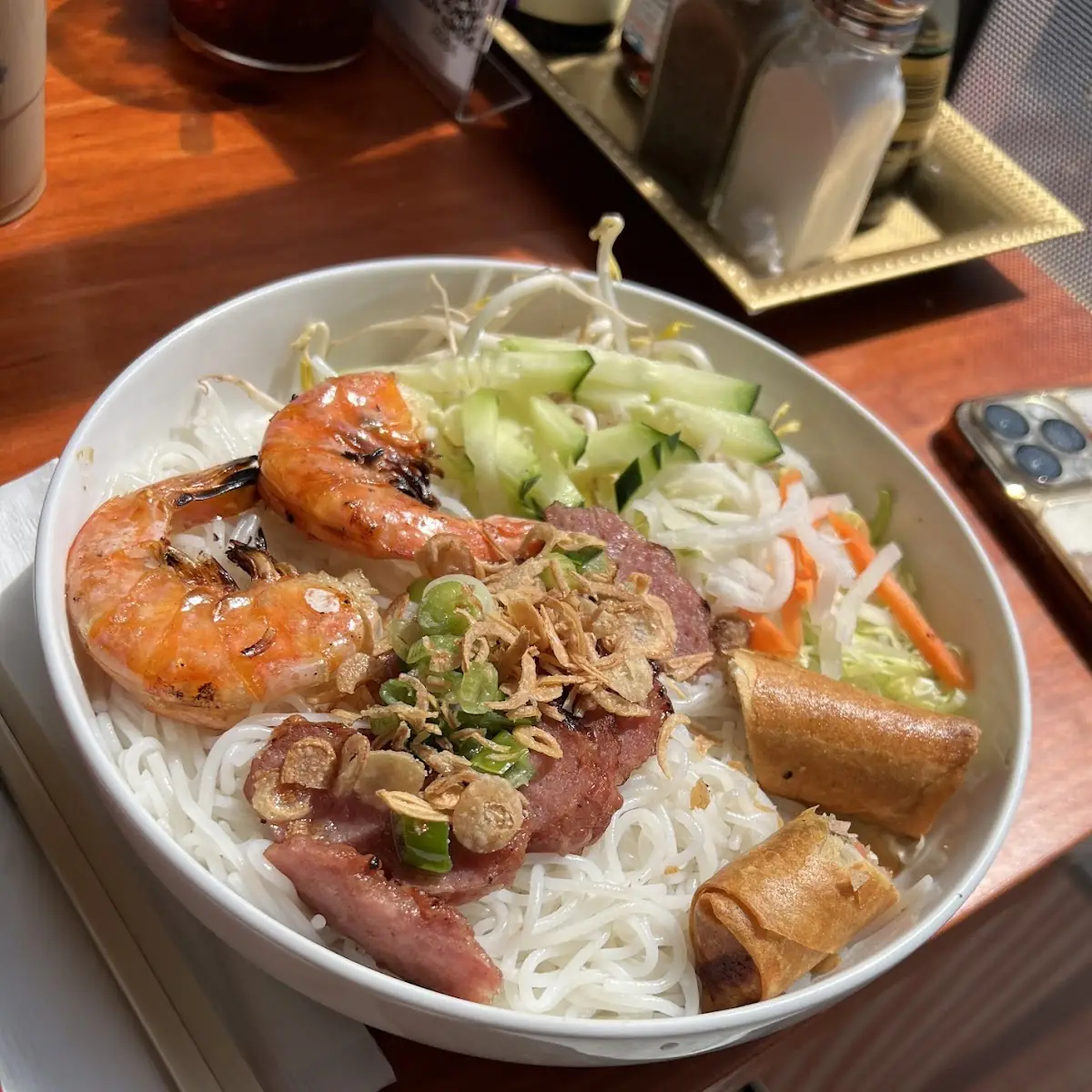 Bún Tôm & Thịt Nướng