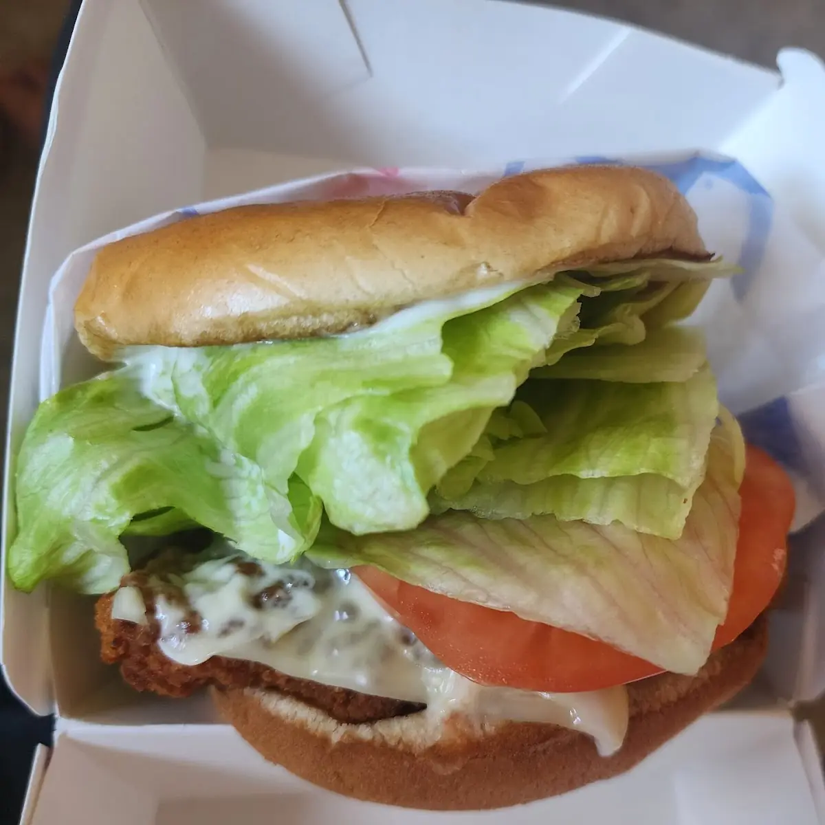 Spicy Jack Chicken Burger