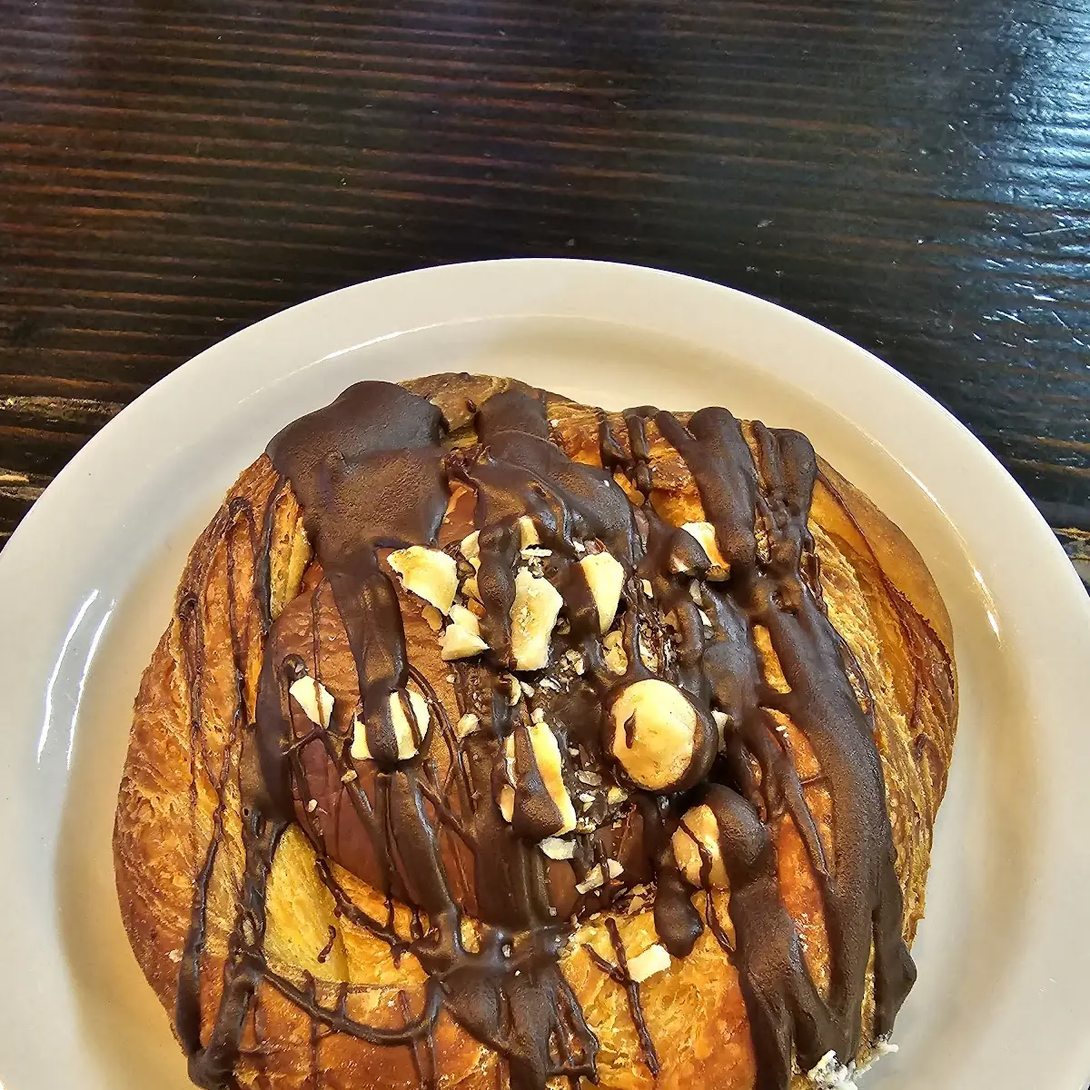 Chocolate Croissant, Laura's Coffee Corner White Rock