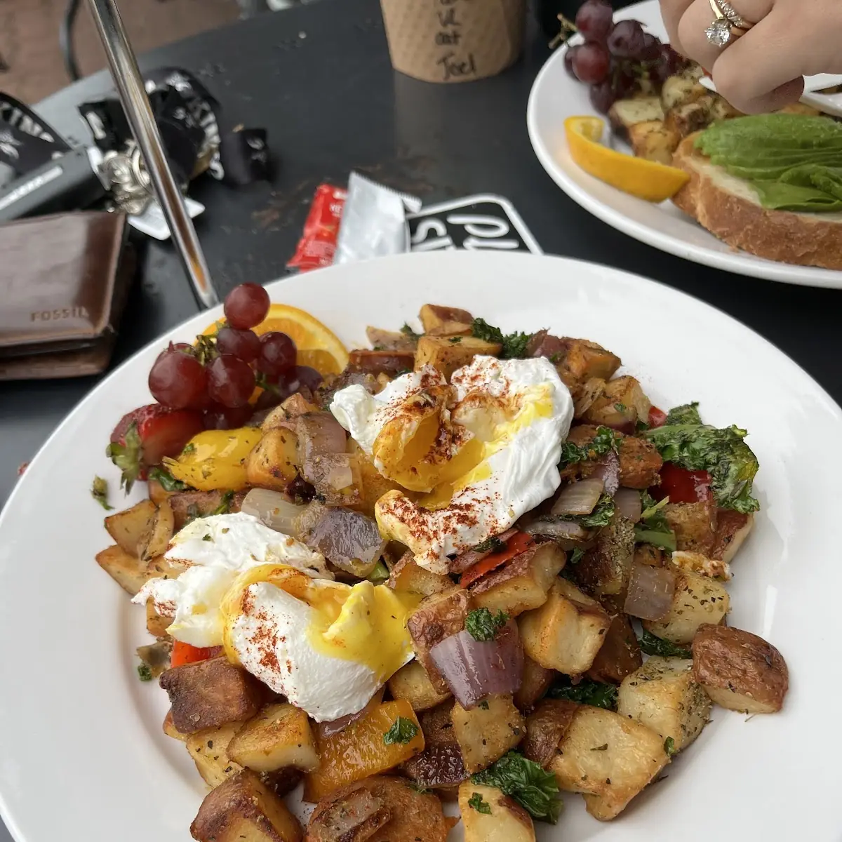 Chorizo and Potato Hash, Laura's Coffee Corner White Rock
