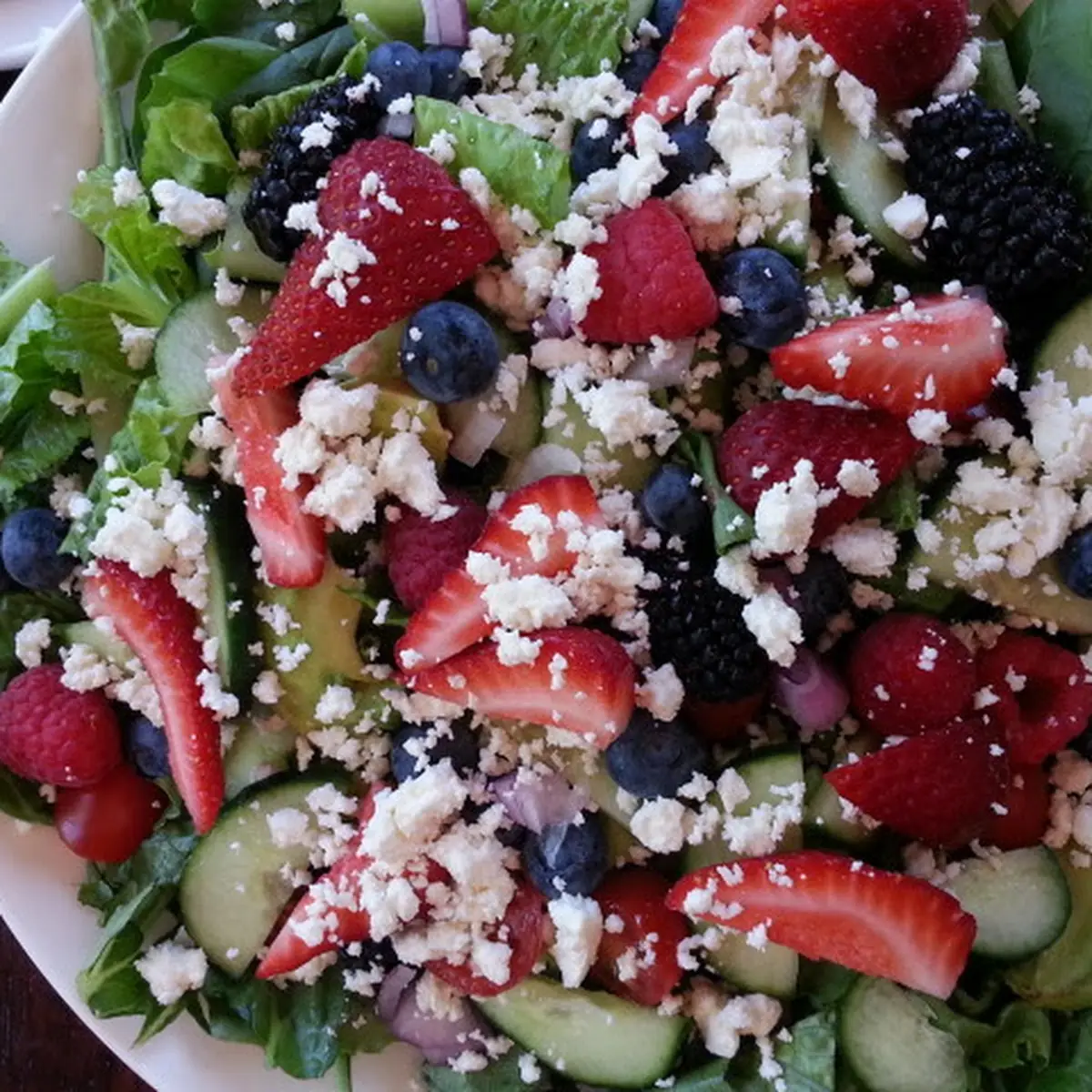 Laura's Garden Salad, Laura's Coffee Corner White Rock