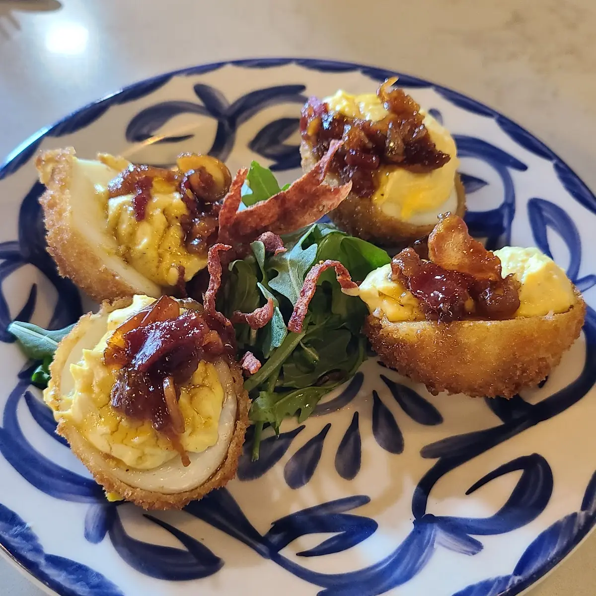 Fried Deviled Eggs