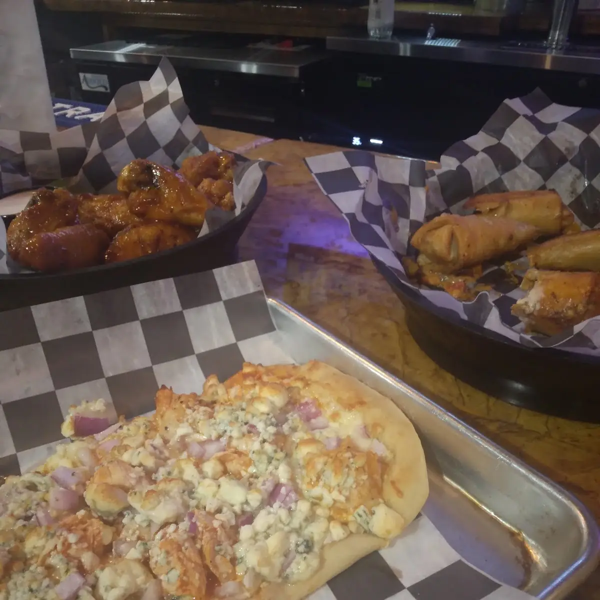 Buffalo Chicken Flatbread