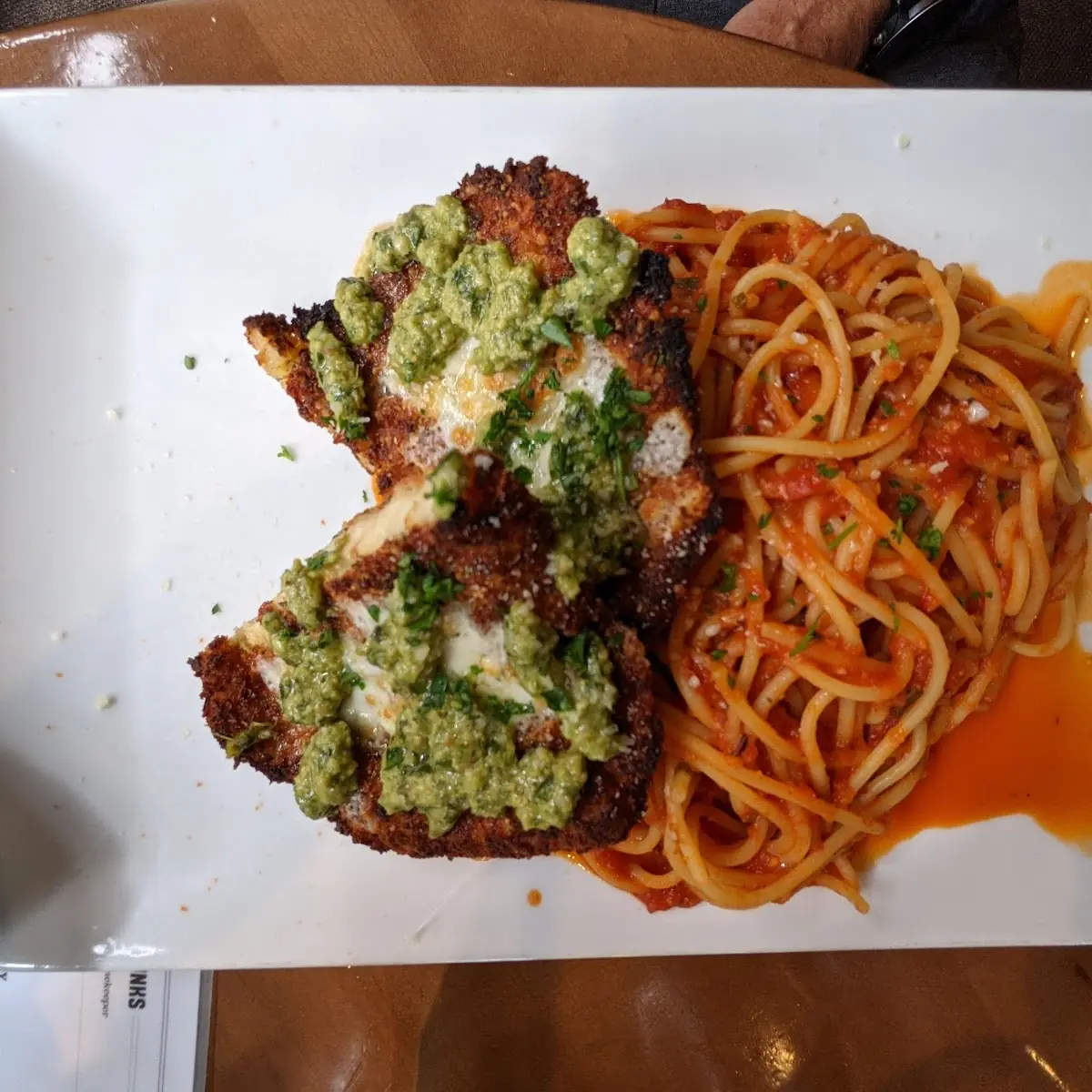 Chicken Parmesan Pasta