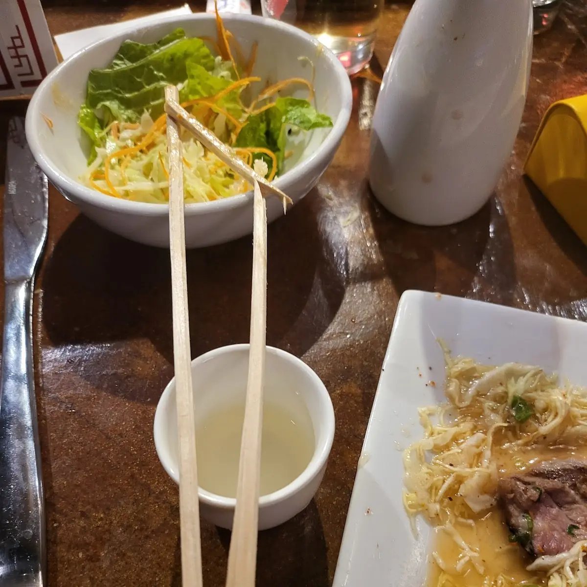 The Wagnu Beef Salad