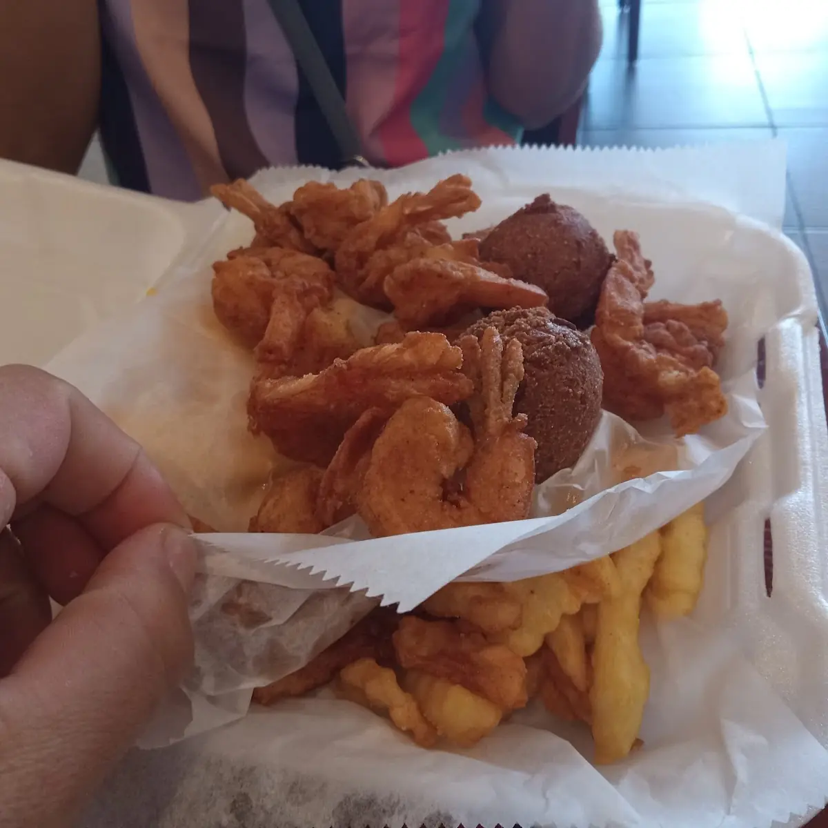 Fried Shrimp Combo