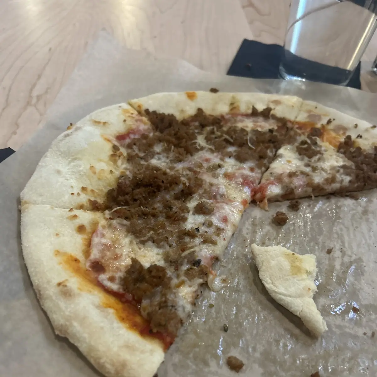 Sausage Pizza