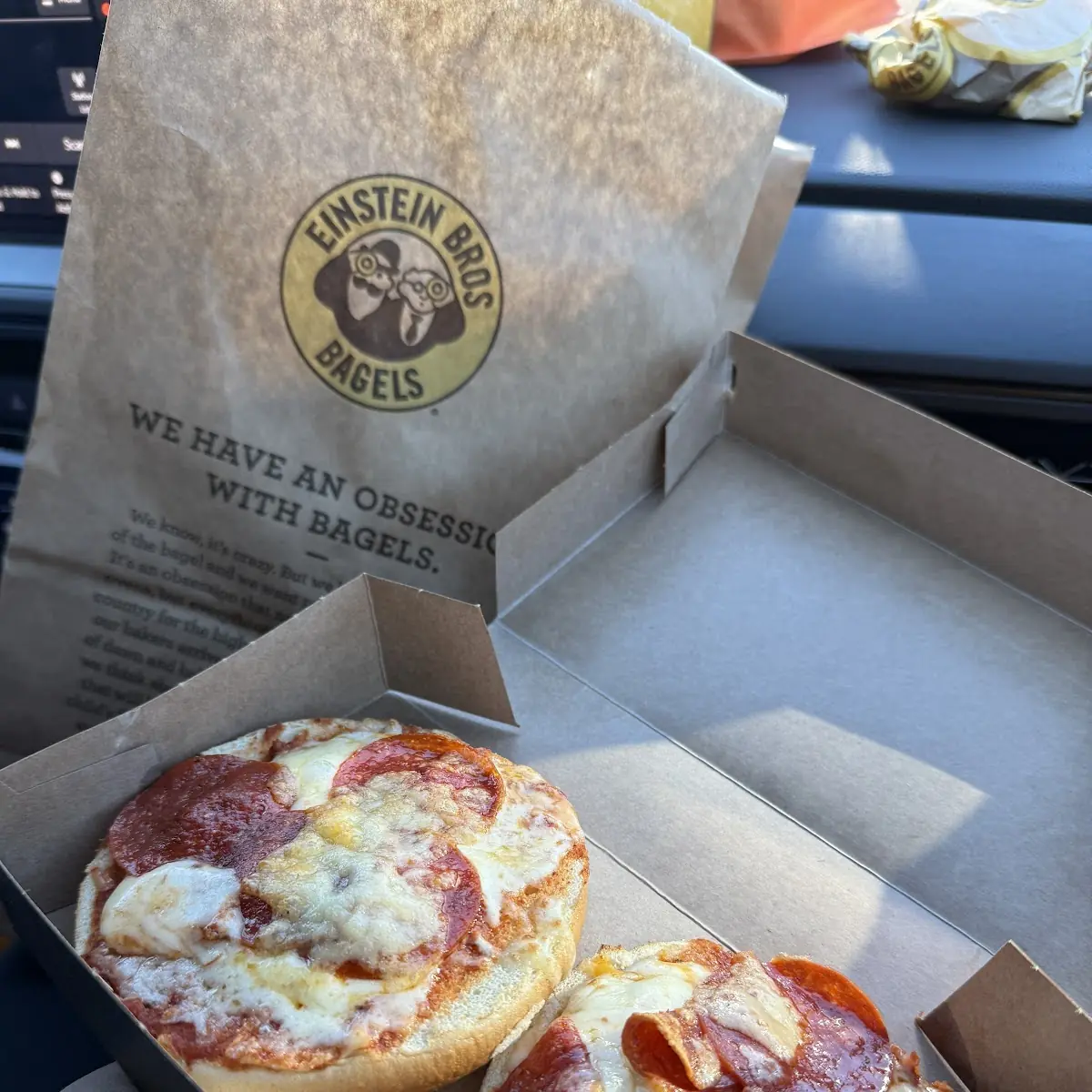 Pepperoni Pizza Bagel