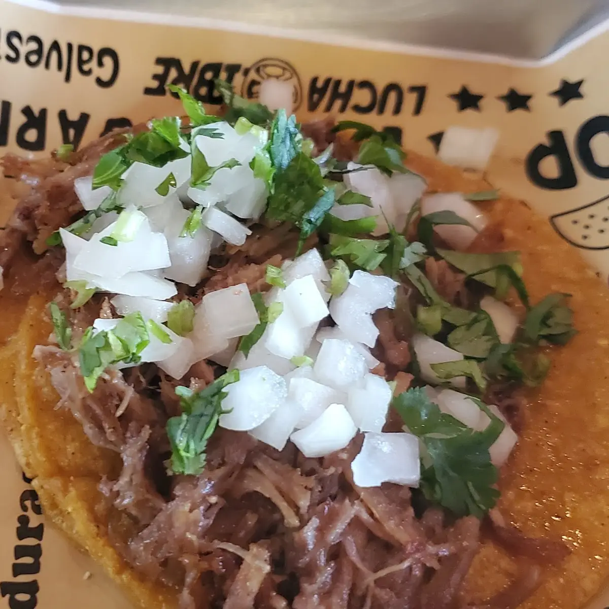 Slow-Cooked Pork Taco