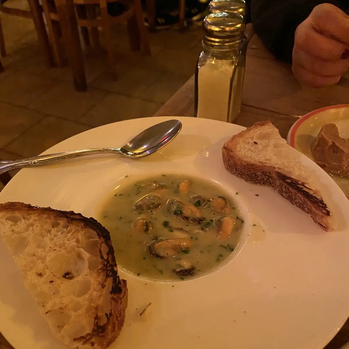 Steamed Mussels