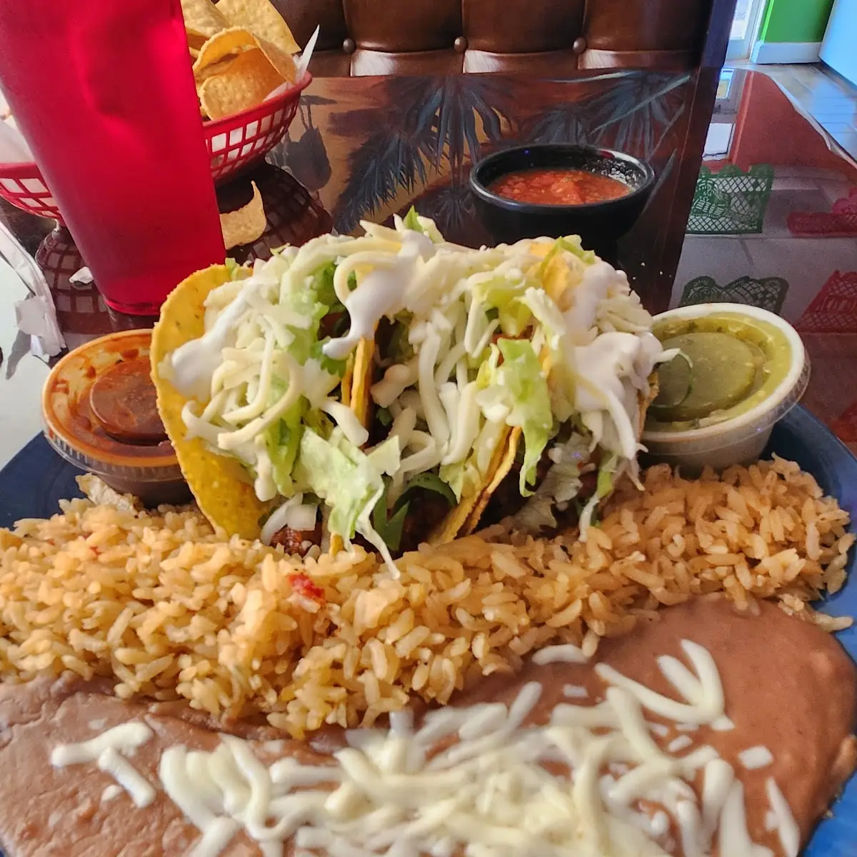 Chicken (Pollo) Taco Salad