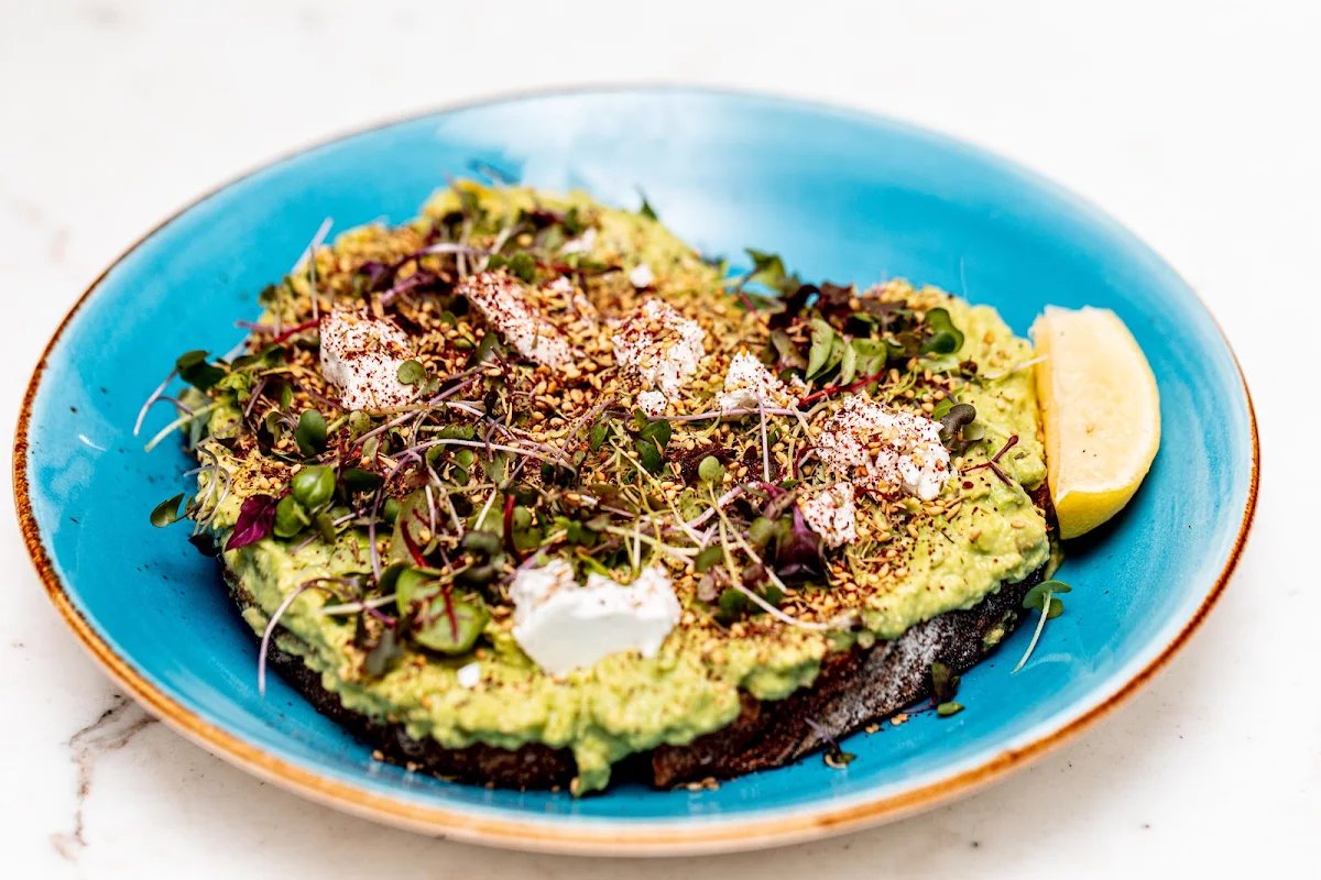 Smashed Avo Toast, Jackies Cafe