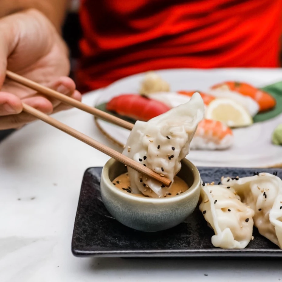 Steamed Gyoza, Jackies Cafe