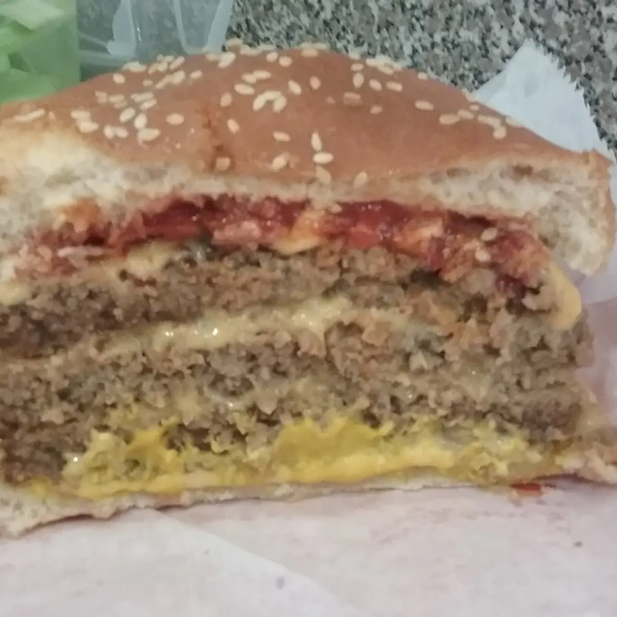 Triple Cheeseburger