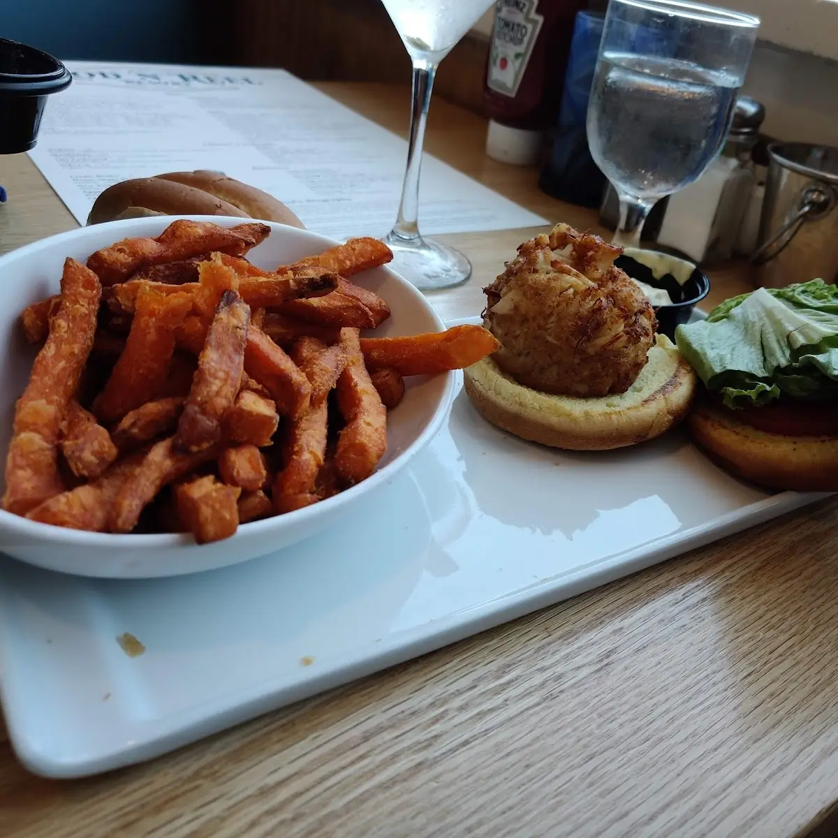 Crab Cake Sandwich