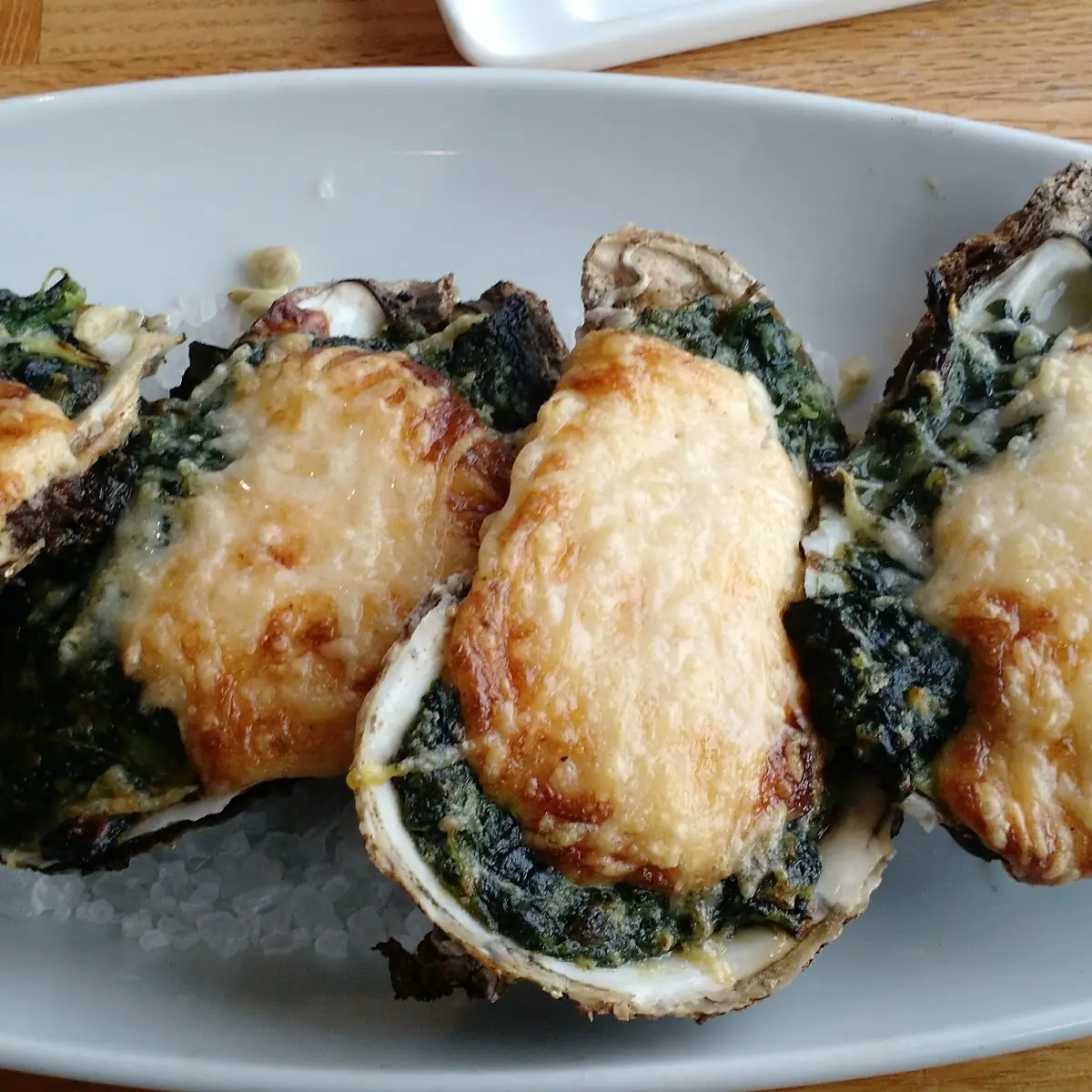 Oysters Rockefeller