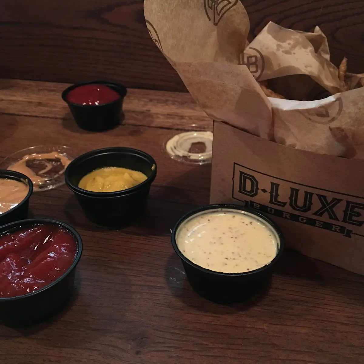 Fries with Dipping Sauces
