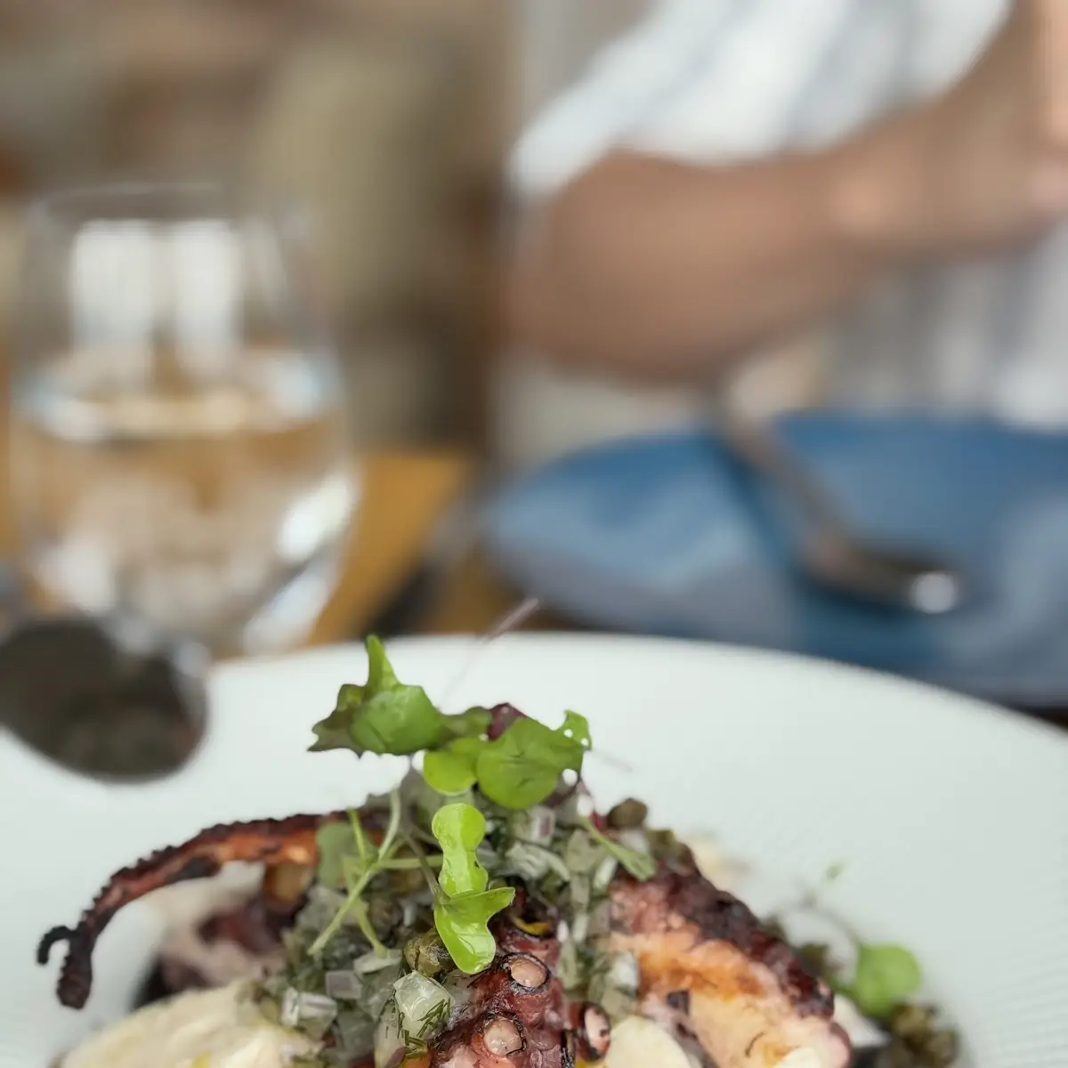 Char-Grilled Octopus