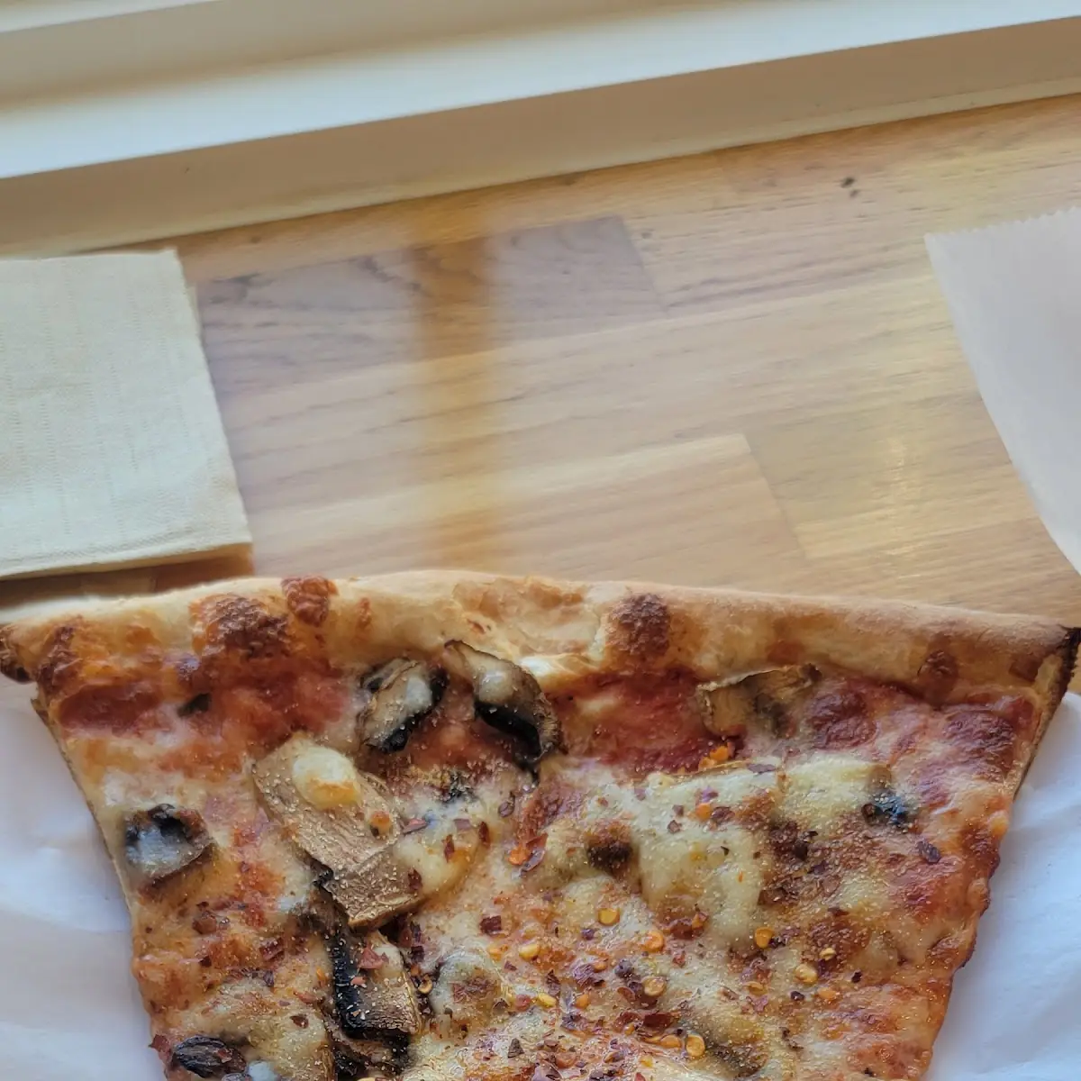 Sicilian Cheese Pizza Slice Sausage