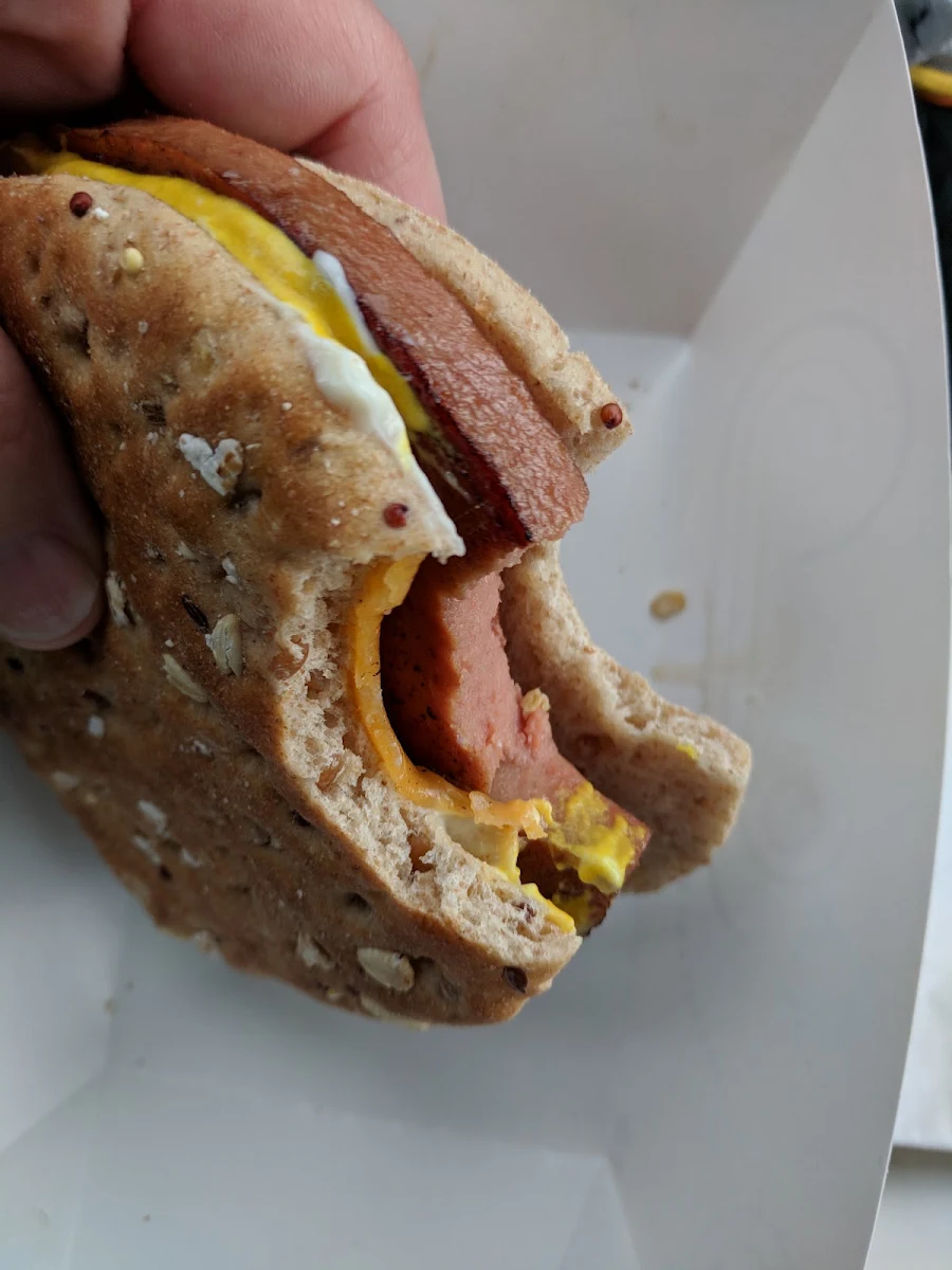 Fried Bologna Sandwich